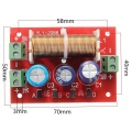 ICQURBT 3X 400W Speaker Crossover 2 Way High-Low 4-16 Ohm Frequency Divider for Speaker.
