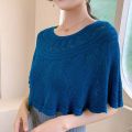 Womens Loose Crochet Tops Hollow Lace Out Cotton Shrug Poncho Shawl Wrap Crewneck Summer Beach Cover Up Shoulders Warm Shawl. 