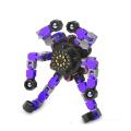Spiral Robot Toy For Baby Transformable Fingertip Chain Robot Toy. 