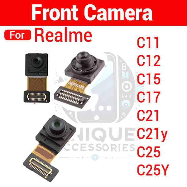 Front Camera Module for Realme C11 C12 C15 C17 C21 C21y C25 C25Y Selfie Camera