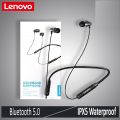 Lenovo HE05X Bluetooth 5.0 Neckband Wireless Earphone BT5.0 He05X Neckband Sports Waterproof.