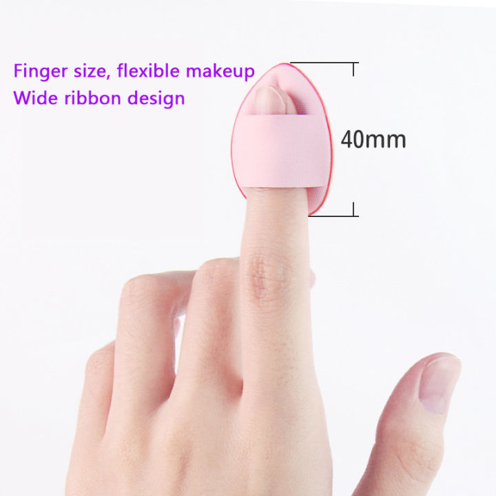10pcs%20Finger%20Puff%20Sponge%20Makeup%20Mini%20Partial%20Concealer%20Sponge%20-%20Image%203