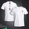 France Short Sleeve Football Jersey For Men - Half Sleeve FFF t shirt - France Jersey.