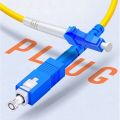 5pcs Fiber Optic Jumper Cable 3M LC-SC-FC Patch Cord 3.0MM Simplex Mode 2 Core. 