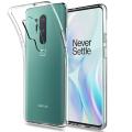 OnePlus 8 Pro Flexible Clear Transparent Soft TPU Back Case Cover.