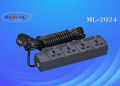 Maxline 4 Gang Multi Extension Socket Model: ML-2024-5 Miter Wire (15 Fit/hand Long Wire). 