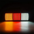 1Pair 12V 75 LED Waterproof Taillights Replacement Parts Accessories for Truck RV Van Bus Trailer Lights Signal Indicator Brake Stop Reverse Lights. 
