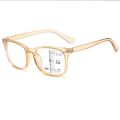 New Foldable Multifocal Reading Glasses Men High-quality Zoom Far and Near Anti Blue Ray Folding Presbyopia Glasses Women Retro. 