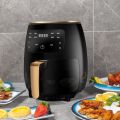 Silver Crest Extra Large Capacity  6 Liter Digital LED Touch Screen Without Oil Automatic Shut-Off  Air Fryer. 