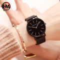 Hannah Martin Fashion Ladies Watch Steel belt Strap Brand all Black Women Watches Bracelet Waterproof sports Wristwatch Women. 