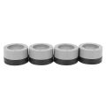 8 Pcs Anti-Vibration Pads Rubber Noise Reduction Vibration Anti-Walk Foot Mount (Gray). 