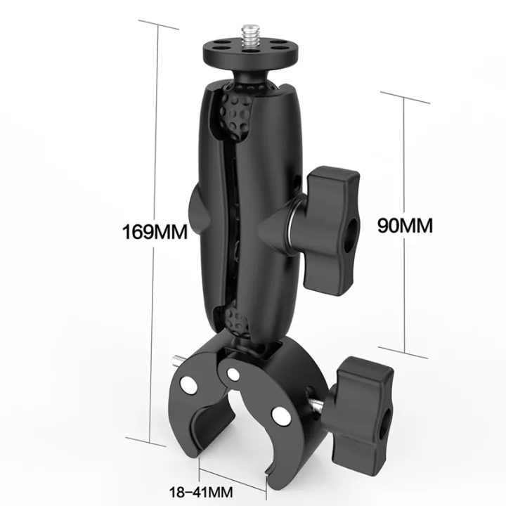 For%20Gopro/Insta360%20Garmin%20Camera%201%20Inch%2025mm%20Motorcycle%20Ram%20Ball%20Mount%20Durable%20Bike%20Railing%20Accessory%20-%20Image%202