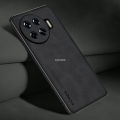 Vantime for Tecno Spark 20 Pro+ Plus 4G Case PU Leather Slim Matte Hard Back Cover. 