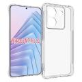 Xiaomi Poco M7 Pro 5G Premium Silicone Case Crystal Clear Soft TPU Ultra-Thin Transparent Flexible Protective Mobile Phone Back Cover.