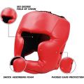 New Boxing Helmet Leather Karate Muay Thai Sanda Training Adults Kids Arts Helmet Head Guard Taekwondo Karate Boxing Helmets.