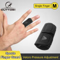 Outtobe 1 PCS Finger Brace Finger Guard Finger Joint Protector Finger Wrap Support Protector Sports Elastic Finger Sleeves Thumb Brace Protector Cushion Pressure Breathable Finger Tape for Basketball Tennis Baseball Cycling Volleyball Badminton Boating. 
