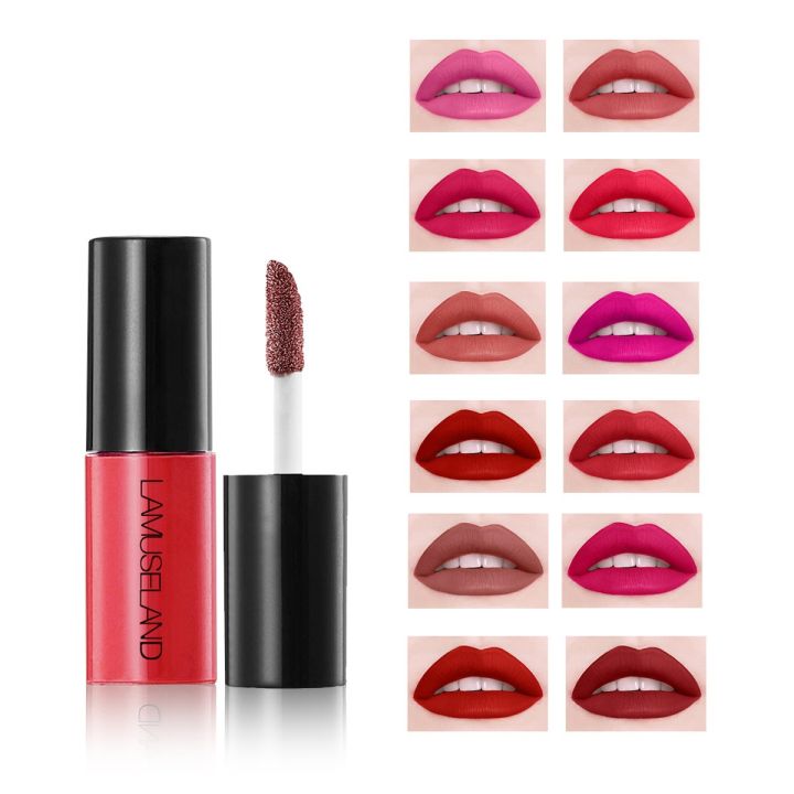 Mini%2012-Color%20Lip%20Gloss%20-%20Smooth%20Glaze%20Finish,%20Matte%20Texture,%20Long-Lasting,%20Non-Sticky,%20Easy-to-Apply%20Liquid%20Lip%20Color%20with%20Cup%20Packaging%20-%20Image%204