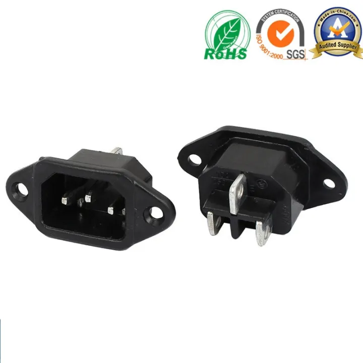 IEC%20320%20C14%20Male%20Plug%203%20Pins%20PCB%20Panel%20Power%20Inlet%20Socket%20Connector%201pcs%20-%20Image%202