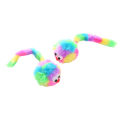 The Rainbow Rabbit Plush Mouse Toy Includes Rattonite Bite Resistant Interactive Play Pet Supplies. 