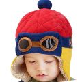 Cute Baby Winter Hat Infant Pilot Cap Toddlers Cool Baby Boys Girls Children Winter Warm Kids Knitted Hats Cap For 0-48 Month. 