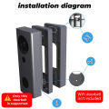 Adjustable Angle Doorbell Bracket for Ring Video Doorbell Household Doorbell Bracket Adjustable (Left and Right).