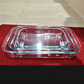 Oven Proof Glass Serving Dish - Transparent 3 Pcs Set. 
