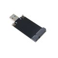 High Apeed Transmission Msata To Usb 3.0 Solid-State Drive To Mobile Hard Drive Asm1153e Chip Plug And Play For Sizes 30 * 50. 