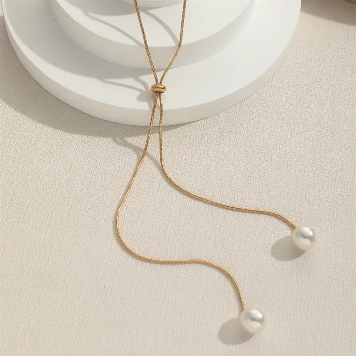Korean%20Elegant%20Pearl%20Necklace%20Women's%20Fashion%20Jewelry%20Accessory%20-%20Image%202