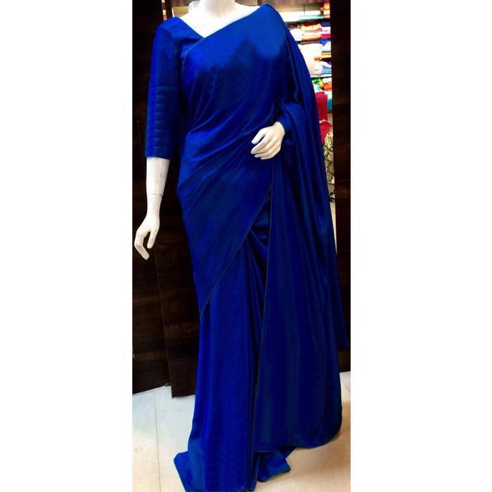 Japani%20Soft%20Silk%20Saree%20For%20Women-%20Navy%20Blue%20-%20Sari%20-%20Image%202