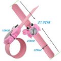 Slap Bracelet Children's Watch Cute Penguin, Crab, Turtle, Dolphin Patterns Toy Baby Birthday Gift Boys Girls Kids Watches Clock.
