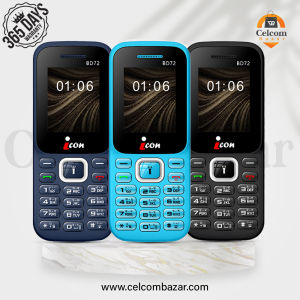 Bilashmart Icon BD72 Sun Feature Phone - Classic Design, Simple Dialing, Single SIM, Dual SIM Compatible