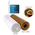 10 PCS Universal Water Filter PP Cotton Filter Sediment Water Filters Polypropylene Material Easy to Use , 5 Micrometre. 