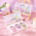 Romantic Flower Solid Perfume Balm Box Set Portable Solid Perfume Long Lasting Body Fragrance for Men Women Pink Amber 3/4Pc/Box. 