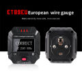 Tool parts Intelligent Portable Digital Display Socket Detector Socket Voltage Frequency EU Plus. 