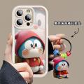 Casing For Infinix Hot 30i 30 Play Note 30 VIP 12 G96 Smart 7 TECNO CAMON 20 SPAR K10 Zero 30 5G Case Cover Cartoon Cute 3D Doraemon Bracelet Matte Soft Anti-Knock Casing Solid Color Anime Cover Fashion.