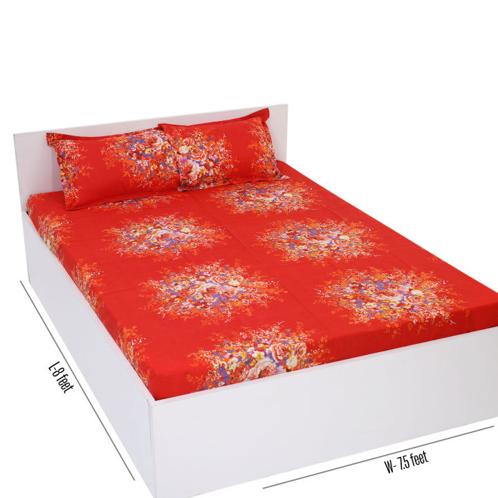 Digital%20Home%20Tex%208.5/7.5%20Feet%20Double%20Size%20Bedsheet%20with%20Two%20Pillow%20Covers%20-%20Elegant%20Design%20-%20Cozy%20Bedding%20-%20Stylish%20and%20Attractive%20Choice%20-%20Image%203