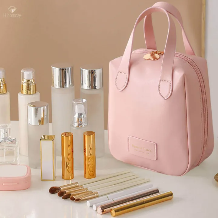 Makeup%20Bag%20with%20Zipper%20PU%20Leather%20Multipurpose%20Travel%20Cosmetic%20Storage%20Bag%20-%20Image%204