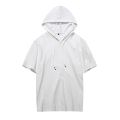2022 Summer Men tshirt Casual Solid Loose Hooded Tops Tees Shirts Male New Sportswear Hoodie Short Sleeve Mens T-shirt Clothing. 