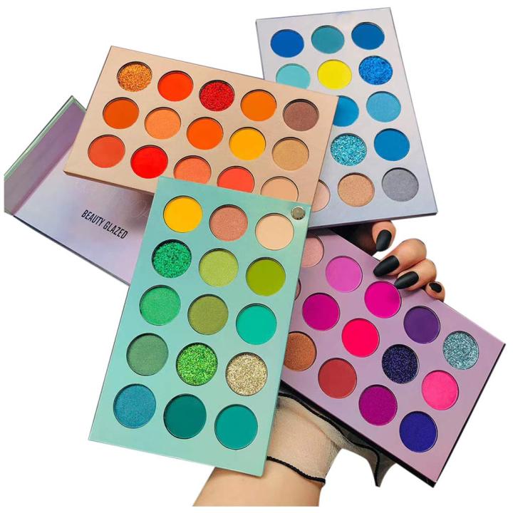 Beauty Glazed Gorgeous Me 60 Colors eyeshadow pallete Glitter Makeup Matte Eye shadow make up palette