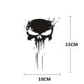Universal Waterproof Motorcycle Stickers Skull Sticker Reflective Decal Sun Protection Car Motorbike Decoration Accessories. 