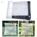 Clear Tarpaulin Cover with Grommets Heavy Duty Reinforced Corners Windshield Shed Cloth Rainproof Dustproof Thicken PE Waterproof Tarp for Outdoor.