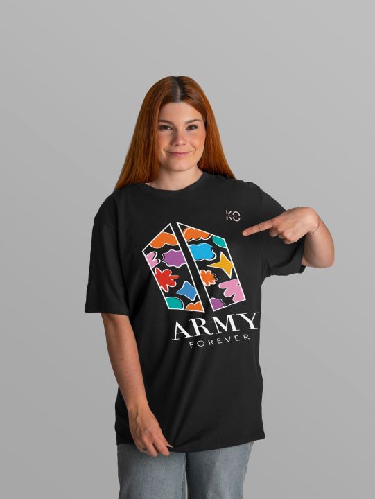 Army T Bts T Shirts Online BTS Tshirt BTS Army Forever Logo