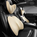 Fukesi headrest, neck lumbar support, memory cotton cushion, seat car mounted cervical pillow, electric massage.
