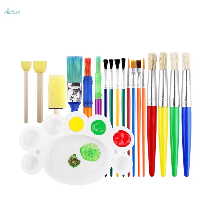 19x%20Paint%20Brush%20Set%20Watercolor%20Painting%20for%20Kids%20Adults%20Girls%20and%20Boys%20-%20Image%205