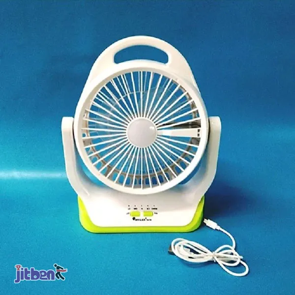 6” Blade Rechargeable YG-729 SMD Portable Movable Mini Table Fan | AC ...