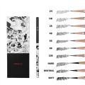HiMi MiYa Soft charcoal Pencil set 8 Pcs.