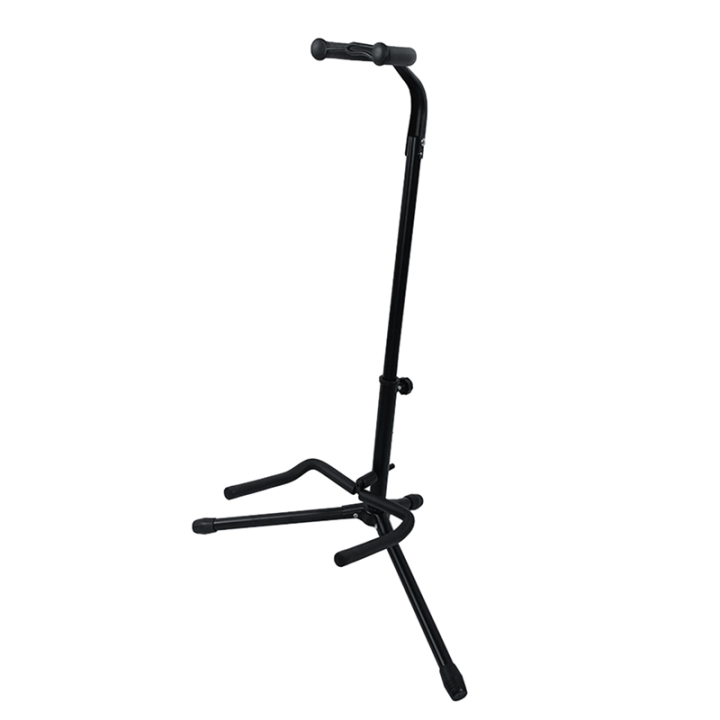 Metal Floor Guitar Stand with Tripod Holder for Acoustic Electric Guitar, Guitar Accessories