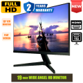 New Wide HD Monitor 19inch LED HDMI VGA HD Clear View Monitor.