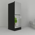 WHIRLPOOL 257 Liter Premium Mirror Glass Design Energy Saving Refrigerator FreshMagic Pro GD Inv Mirror With Free Delivery and Official Warranty. 