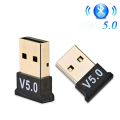 USB Bluetooth 5.0 Adapter Transmitter Bluetooth Receiver Audio Bluetooth Dongle Wireless USB Adapter for Computer PC Laptop c. 